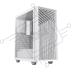 Компьютерный корпус Zircon Tropez WT без БП (Midi Tower,ATX,Бел,1*USB 3.0,1*USB 2.0)