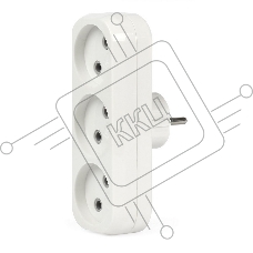 Плоский разветвитель Smartbuy (SBE-10-A02-3) 3 гнезда без заземления плоский 10А 250B