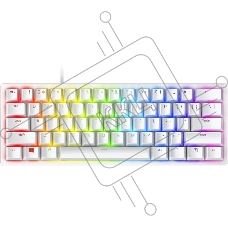 Клавиатура Razer Huntsman Mini проводная, USB, белый