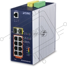 Коммутатор PLANET IGS-6325-8UP2S, 8×1 Гбит/с PoE++ + 2×1/2.5 Гбит/с SFP, управляемый