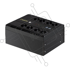 Источник бесперебойного питания ExeGate NEO Smart LHB-650.LCD.AVR.8SH.CH.RJ.USB 650VA/390W, LCD, AVR, 8*Schuko, RJ45/11, USB, 4*USB-порта для зарядки, черный