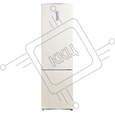 Холодильник Centek CT-1723 бежевый двухкамерный 254/85 л морозилка снизу, No Frost