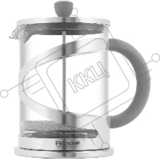 Френч-пресс Rondell Crystal Grey RDS-1669 (ST) стальной