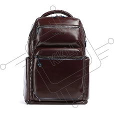 Рюкзак мужской Piquadro Blue Square CA6592B2BM/MO, кожа, красное дерево