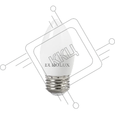 Лампа светодиодная EUROLUX LL-E-C37-6W-230-2
