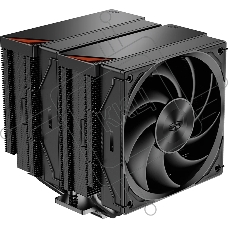 Кулер для процессора PCCooler RZ620 BK (260W, 4-pin PWM, 157.5mm, Al/Cu, 6x6mm, 1x120mm, 86.73CFM, 32dBA, 2200RPM, S: 1851/1700/1200/115X, AM5/AM4, черный)