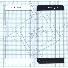Стекло для Huawei P10 plus белое