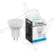 Лампа светодиодная FERON LB-960 (38190) 13 вт 230в G5.3 дневной