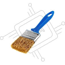 Кисть плоская Rexant 89-0303 «Лаки» 50х12 мм