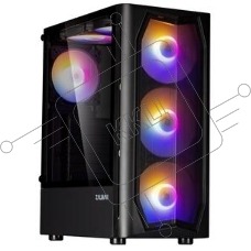 Компьютерный корпус MidiTower Zalman N4 black (ATX,Window, 6xRGB fan, USB2.0 x2, USB3.0x1, без БП) (N4 rev.1)