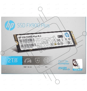 Твердотельный накопитель SSD M.2 HP 2.0Tb FX900 Plus Series <7F618AA#ABB> (PCI-E 4.0 x4, up to 7100/6300MBs, 3D NAND, 1200TBW, NVMe 1.4, 22х80mm)