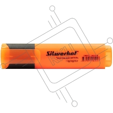 Текстовыделитель Silwerhof Blaze 108036-06 скошенный пиш. наконечник 1-5мм оранжевый картон