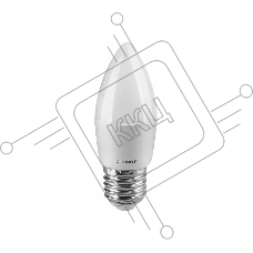 Лампа светодиодная OLL-C37-8-230-4K-E27-FR | 71635 | ОНЛАЙТ