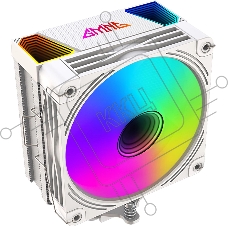 Кулер GMNG GG-CPC220-ARGB2 ARGB белый 120мм алюминий+медь 1600rpm 26db 4-pin 220W 154мм