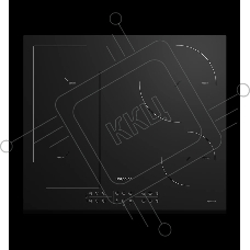 Индукционная варочная панель Hotpoint HB 1560B BF, независимая, черный