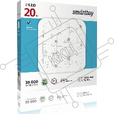 Светодиодная лента SMARTBUY (SBL-Lng-20-W-6K) 20W/6000К