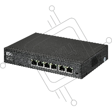 Коммутатор RVi-1NS04F-2T, 4×100 Мбит/с PoE + 2×100 Мбит/с, неуправляемый
