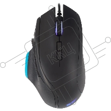 Мышь проводная Acer OMW123 черный, 6400 dpi, USB, кнопки - 8