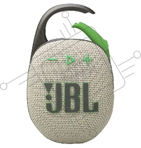 Колонка порт. JBL Clip 5 песочный 7W Mono BT 10м 1400mAh