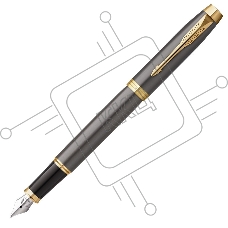 Ручка перьевая Parker IM Premium Grey Core GT (2213776) M черн. черн. подар.кор.