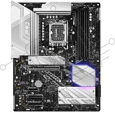 Материнская плата ASROCK Z890 PRO RS, LGA1851, Intel Z890, 4xDDR5, 4xSATA, 4xM.2, 1xPCIe 5.0 x16, 2xThunderbolt 4, 1xUSB-A 3.2 Gen 2, 6xUSB-A 3.2 Gen 1, 4xUSB 2.0, 1xHDMI, 1xDP, 1x2.5Gb LAN, 3x3.5 мм, 7.1, ATX