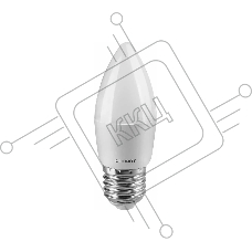 Лампа светодиодная ОНЛАЙТ 61130 OLL-C37-8-230-6.5K-E27-FR