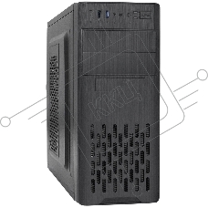 Корпус Miditower ExeGate CP-606U-UNS400 (ATX, БП UNS400 с вент. 12см, 1*USB+1*USB3.0, аудио)