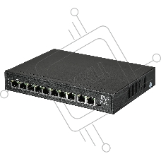 Коммутатор RVi-1NS08F-2T, 8×100 Мбит/с PoE + 2×100 Мбит/с, неуправляемый