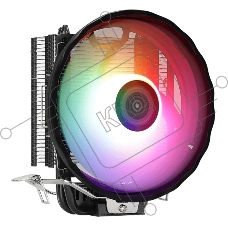 Кулер для процессора AeroCool / Formula Rave 3 ARGB черный, 120 мм, алюминий/медь, 1800 об/мин, 27 дБ, 4 pin, 125 Вт, 135 мм