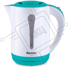 Чайник Blackton Bt KT1730P белый/бирюзовый, 2200 Вт, 2.5 л