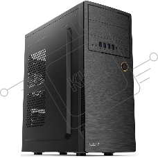 Компьютерный корпус ATX Miditower CBR PCC-ATX-E180-USB32-USB22-WPSU E180, без БП, 2*USB 3.0, 2*USB 2.0, HD Audio+Mic, Black