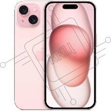 Смартфон Apple iPhone 15 A3090, 128Gb, розовый