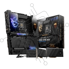 Материнская плата MSI MEG Z890 GODLIKE, LGA1851, Intel Z890, 4xDDR5, 4xSATA, 8xM.2, 2xPCIe 5.0 x16, 1xPCIe 4.0 x4, 2xThunderbolt 4 (40Gbps), 1x10G LAN, 1x5Gb LAN, Wi-Fi 7, Bluetooth 5.4, 5xUSB-C 10Gbps, 1xUSB-C 20Gbps, 8xUSB-A 10Gbps, 4xUSB-A 5Gbps, 4xUSB