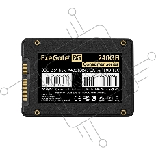 Накопитель SSD ExeGate Consumer A400TS240, 240Gb, 2.5
