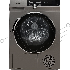 Сушильная машина Weissgauff WD 599 DC Inverter Heat Pump серебристый, 9 кг, сушка - тепловой насос, программ - 14, 59.5 x 84.5 x 64 см