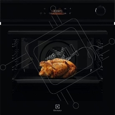 Встраиваемый духовой шкаф электрический Electrolux EOC8P39H черный