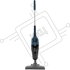 Пылесос вертикальный Centek CT-2565 синий, питание от сети, 200 Вт, уборка сухая, пылесборник 1.2 л