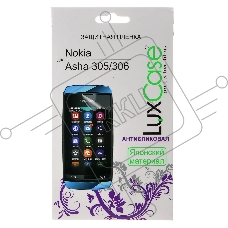 Защитная пленка LuxCase для Nokia Asha 305/306  (Антибликовая), 85х47 мм