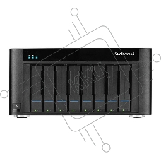 Система хранения данных Infortrend  EonStor GSe Pro 100 8bay. Intel Atom 2.4GHz 4C CPU, 1x4GB non-ECC, 4x1GbE(RJ45), 2x USB 2.0, 2x USB 3.0, 1x Host Board slot, 1xPSU and 8 drive trays (GSe Pro 108-C)