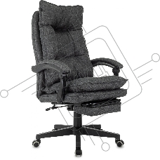 Кресло руководителя Бюрократ CH-820MSG-F темно-серый 38-417 крестов. пластик, подст. для ног Кресло руководителя Бюрократ CH-820MSG-F темно-серый 38-417 крестов. пластик, подст. для ног