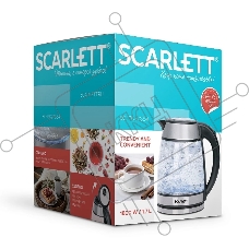 Чайник Scarlett SC-EK27G54 серебристый