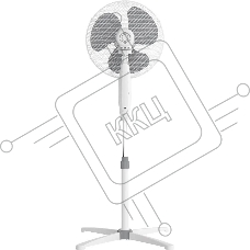Бытовой вентилятор Royal clima RSF-1601M-WT, белый