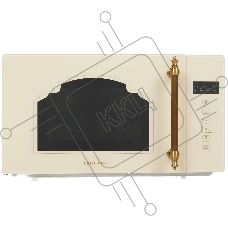 Микроволновая печь HIBERG i-VM 4088 YR бежевый, 20 л, 800 Вт, переключатели - сенсор