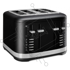 Тостер KitchenAid 5KMT4109EBM на 4 тоста, 1960 Вт, матовый черный