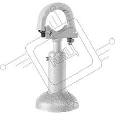 Напольный регулируемый кронштейн Royal Thermo, серебристый