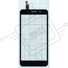 Сенсорное стекло (тачскрин) для Huawei Honor 4X, черное