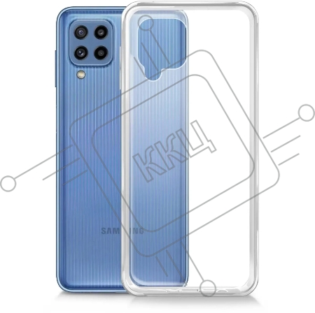 Чехол (клип-кейс) BORASCO Silicone case, для Samsung Galaxy M32, прозрачный [40349]