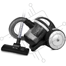 Пылесос Vitek 8142-VT-01 черный/белый, 200/1500 Вт, уборка сухая, пылесборник циклонный фильтр, 1.8 л
