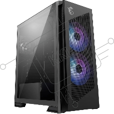 Компьютерный корпус MSI MPG VELOX 300R AIRFLOW PZ, Global, 2xUSB 3.2 Gen 1, 1xUSB 3.2 Gen2 Type-C,2x160мм ARGB Fan, 1x120мм
