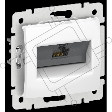 Розетка компьютерная RJ45 категория 5Е UTP IEKVALENA 6942861 белый